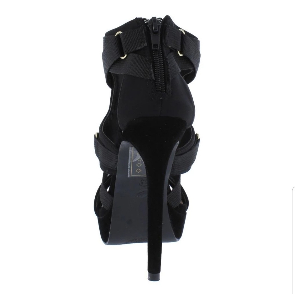 👠$20 SALE👠Shoe Republic LA Harness Strappy Heels - Picture 3 of 7